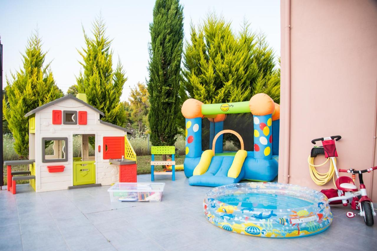Sani villa perfect for family vacations Esterno foto